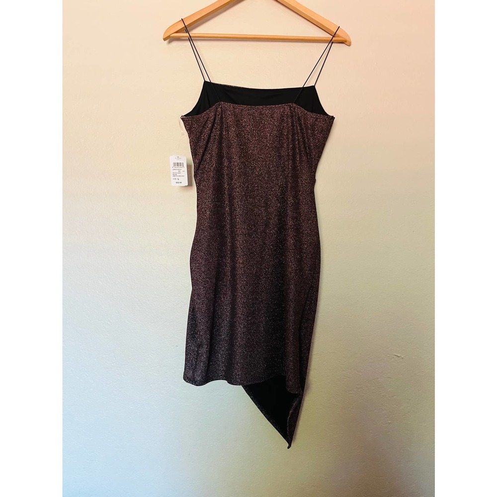 Windsor mauve glitter mini party dress size L - Picture 4 of 6